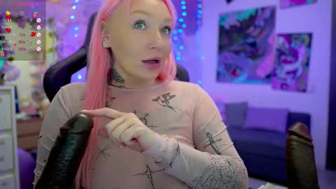 Snapshot of blackedbarbie chatting on 02.23.25 Alice online show from 02.23.25