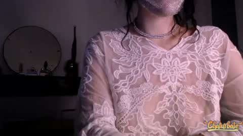 Snapshot of bleu_belladone chatting on 11.10.25 Cassandre online show from 11.10.25