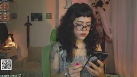   Im Nym  Justa nymph on twitter and IG online show from 10.11.25