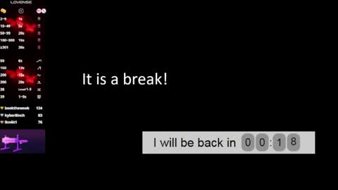 Snapshot of boobsykitty chatting on 12.14.24 EVA online show from 12.14.24