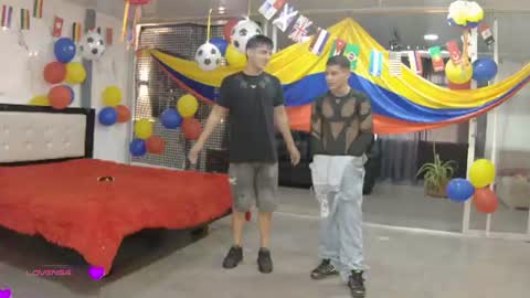 Snapshot of boysgang_sex chatting on 06.23.26 Angelo Mark Fernando Taylor online show from 06.23.26