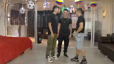 Snapshot of boysgang_sex chatting on 06.26.26 Angelo Mark Fernando Taylor online show from 06.26.26