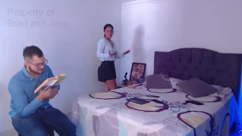 Snapshot of bradandjenn chatting on 02.18.26 Your favorite couple and the best butt on Chatur online show from 02.18.26