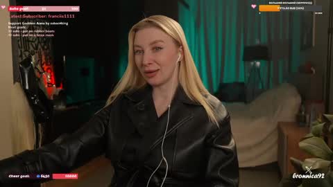 Snapshot of bronnica chatting on 03.20.26 Anna online show from 03.20.26