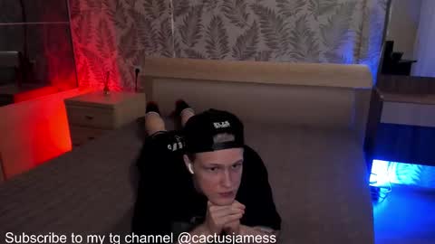 Snapshot of cactusjames_69 chatting on 10.24.25 James online show from 10.24.25