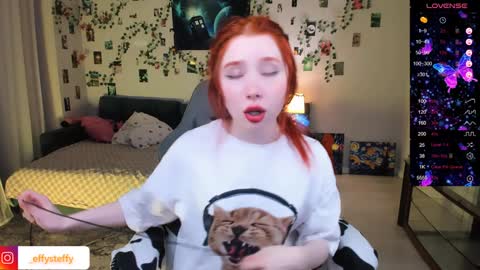 Snapshot of callmeeffy chatting on 01.22.25 Effyblonde follow my telegram channel for more content3 online show from 01.22.25