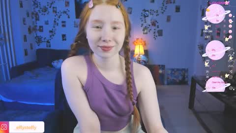 Snapshot of callmeeffy chatting on 09.30.25 Effyblonde follow my telegram channel for more content3 online show from 09.30.25