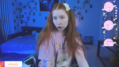 Snapshot of callmeeffy chatting on 10.19.25 Effyblonde follow my telegram channel for more content3 online show from 10.19.25