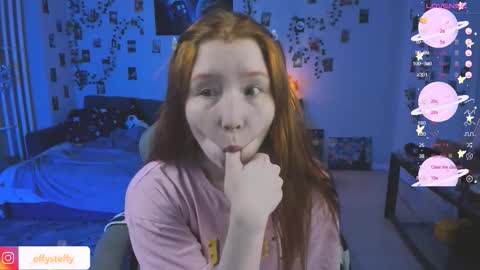 Snapshot of callmeeffy chatting on 10.23.25 Effyblonde follow my telegram channel for more content3 online show from 10.23.25