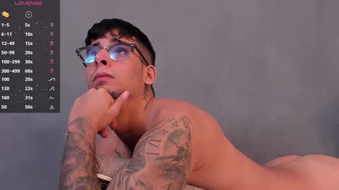 Snapshot of camilo_ospina_ chatting on 01.16.25 INDEPENDENT MODEL online show from 01.16.25