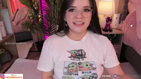 Snapshot of cammiefoalss chatting on 03.07.25 Lets reach 200 thumbs up online show from 03.07.25