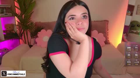 Snapshot of cammiefoalss chatting on 10.22.25 Lets reach 200 thumbs up online show from 10.22.25