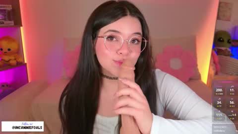 Snapshot of cammiefoalss chatting on 11.09.25 Lets reach 200 thumbs up online show from 11.09.25