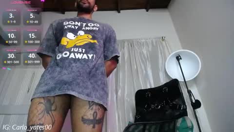 Snapshot of carlo_yates27 chatting on 01.23.25 carlo yates thx for help me to reach 100 thumps up online show from 01.23.25