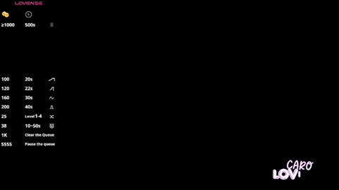 caro_lovings online show from 06.18.26
