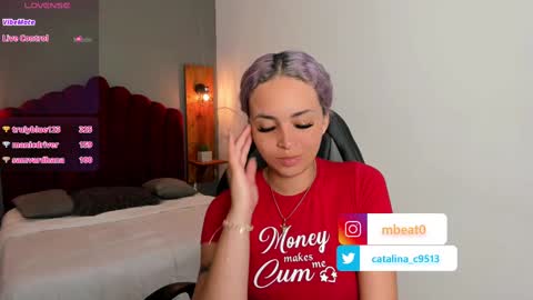 Snapshot of catalina_clark chatting on 02.19.25 Catalina online show from 02.19.25