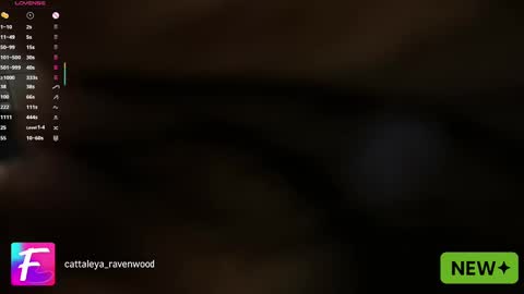 Cattaleya Ravenwood online show from 10.16.25