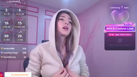 channel_blonde_a online show from 01.02.25