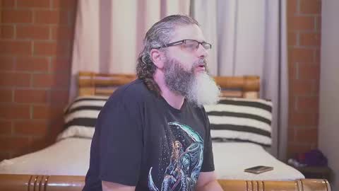 Snapshot of cheeseburgerjesus chatting on 02.19.25 Cheesburger Jesus and whoever showed up. online show from 02.19.25