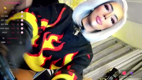 Snapshot of cherryharper chatting on 03.08.25 THE ALPHA GODDESSOFSEXUALDESIRE online show from 03.08.25