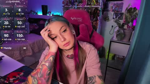 Snapshot of chloekohaku chatting on 02.03.25 ChloeKohaku online show from 02.03.25