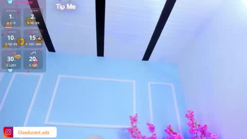 Snapshot of cloedurant chatting on 09.09.25 cloedurant online show from 09.09.25