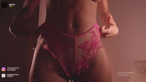 Snapshot of connie_west0 chatting on 03.02.25 independent model online show from 03.02.25
