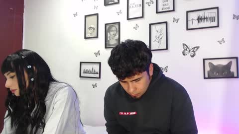 Snapshot of coupsextop chatting on 01.07.25 Juli and Liam online show from 01.07.25