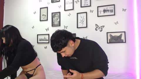 Snapshot of coupsextop chatting on 01.18.25 Juli and Liam online show from 01.18.25