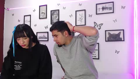 Snapshot of coupsextop chatting on 02.15.25 Juli and Liam online show from 02.15.25