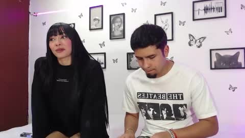 Snapshot of coupsextop chatting on 02.23.25 Juli and Liam online show from 02.23.25