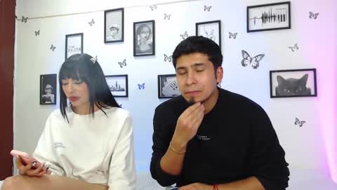 Snapshot of coupsextop chatting on 02.28.25 Juli and Liam online show from 02.28.25