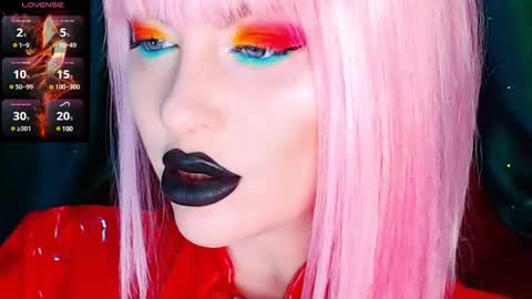 Snapshot of crazypinkyball chatting on 02.06.25 Roxy online show from 02.06.25