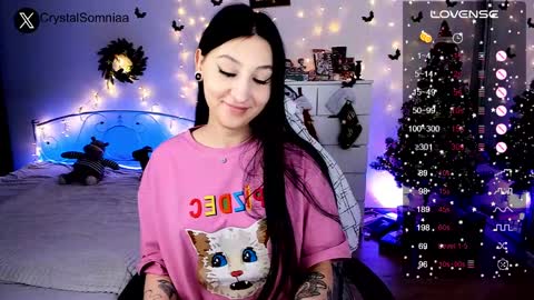 Snapshot of crystalsomnia chatting on 01.09.25 Sasha Make me moan with patterns good music here online show from 01.09.25