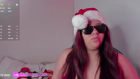 Snapshot of cute_eyess chatting on 12.24.24 Cute online show from 12.24.24