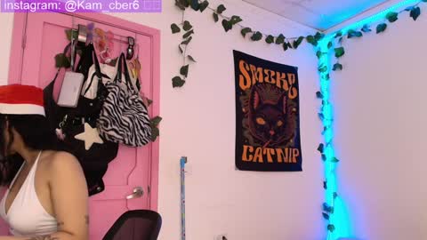 Snapshot of cybercami chatting on 12.27.24 Camila online show from 12.27.24