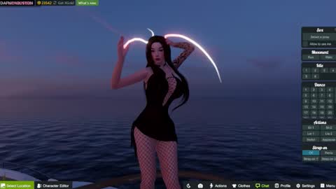 DAFNE online show from 10.23.25