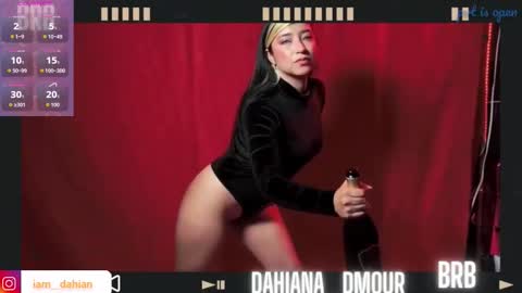 Dahiana  online show from 01.17.26