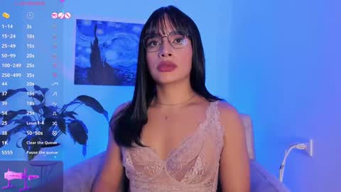 Snapshot of dahnia chatting on 02.28.25 Dahnia online show from 02.28.25