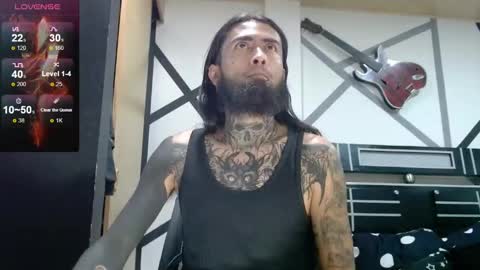 Snapshot of daimon_rock01 chatting on 09.19.25 felipe online show from 09.19.25