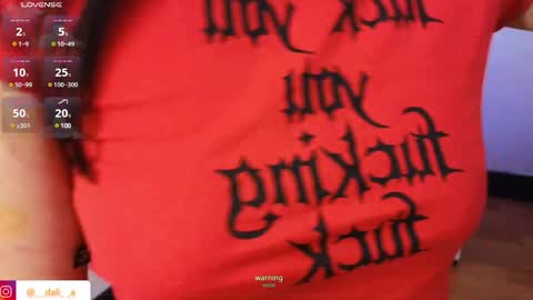 Snapshot of daliapunkt chatting on 01.05.25 Dalia online show from 01.05.25