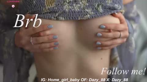 Dazy    My Fansly  online show from 10.04.25