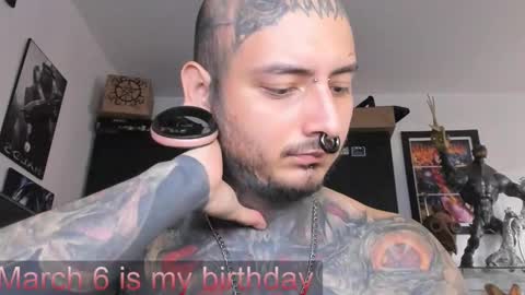 Snapshot of death_ink666 chatting on 03.04.25 online show from 03.04.25