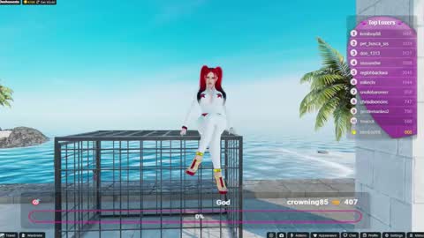 Snapshot of deshonesta chatting on 02.23.26 The Goddess online show from 02.23.26