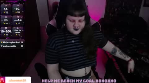 Lola Bdsm and fries online show from 10.10.25