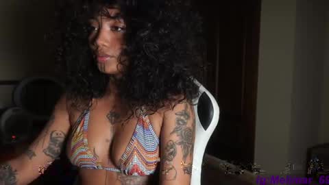 Snapshot of diamon_kataleya chatting on 02.23.25 Melissa My schedule 10pm time Colombia online show from 02.23.25