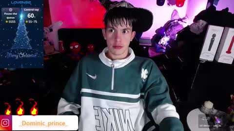 DOMINIC PRINCE   online show from 01.09.26