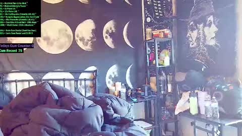 Snapshot of doomednympho chatting on 10.21.25 DOOM online show from 10.21.25