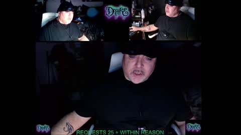 Drake D Vamp aka Drake DarkRose online show from 02.23.25