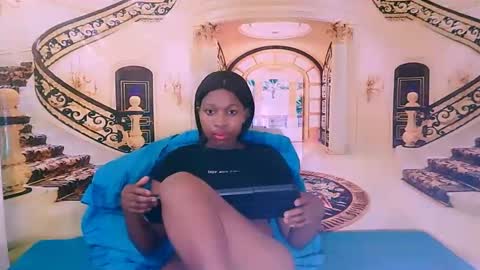 Snapshot of ebonyblisss chatting on 01.28.25 Tamia online show from 01.28.25